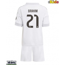 Real Madrid Brahim Diaz #21 Replica Home Minikit 2025-26 Short Sleeve (+ pants)